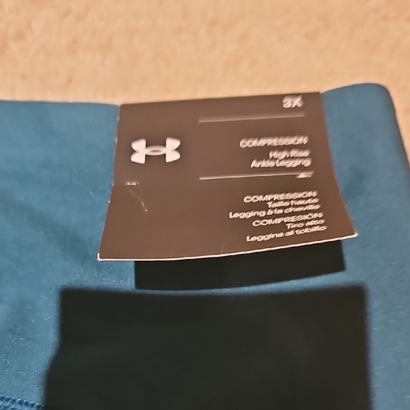 Under Armour Ocean Blue Leggings - Picture 4 of 5